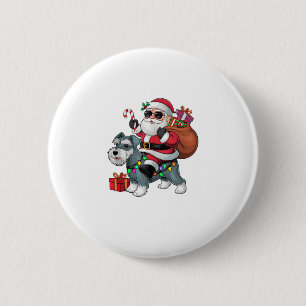 Weihnachtsbeleuchtung Weihnachtsfeiertag Miniatur Button