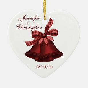 "Weihnachtsbell-" - Schatten der Moosbeere [b] Keramik Ornament
