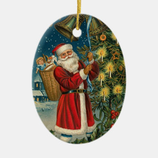 Weihnachtsbell-Verzierung Keramikornament