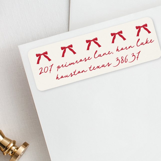 Weihnachtsberge Rote Rücksendeadresse (Von Creator hochgeladen)