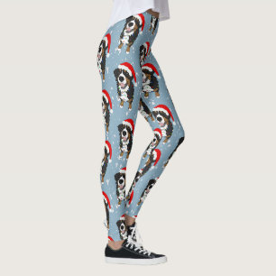 Weihnachtsberger Hund Leggings