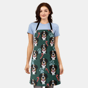 Weihnachtsberger Hund Schürze