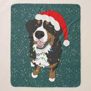 Weihnachtsberger Hund Sherpadecke