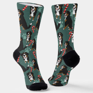 Weihnachtsberger Hund Socken