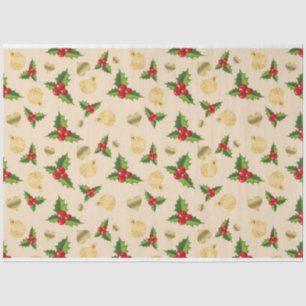 Weihnachtsberries - Designreihe 9 Seidenpapier