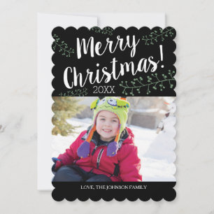 Weihnachtsberries Feiertagskarte