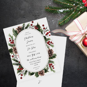 Weihnachtsberries & Pine Dinner oder Party