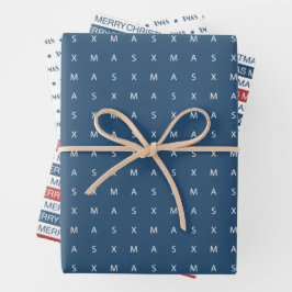 Weihnachtsbeschreibungen Wrapping Paper Sheet Set Geschenkpapier Set