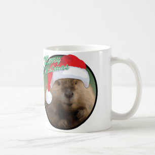 Weihnachtsbiber - Weiß 11-Unze-klassische weiße Kaffeetasse