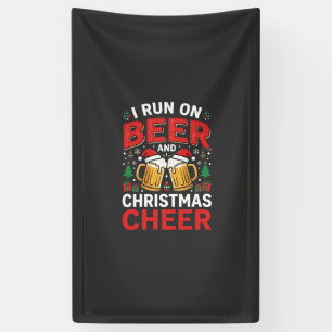 Weihnachtsbier Freuden Festtags Trinken Banner