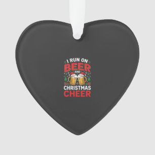 Weihnachtsbier Freuden Festtags Trinken Ornament