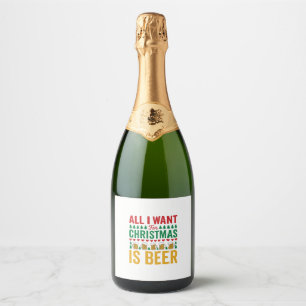 Weihnachtsbier Lustiges Weihnachtsgetränkedesign