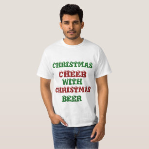 Weihnachtsbier-Männer-T-Shirt T-Shirt