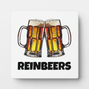 Weihnachtsbier Reinbeers Fotoplatte