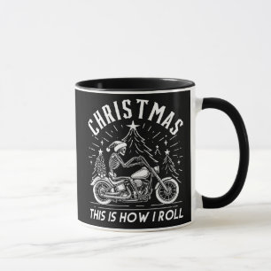 Weihnachtsbiker So rolle ich Tasse