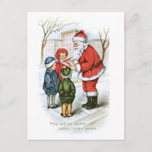 Weihnachtsbild Feiertagspostkarte