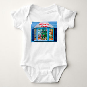 Weihnachtsbild für den T - Shirt des Babys