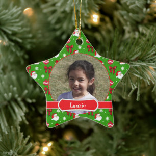 Weihnachtsbilder Kinderstar Foto Ornament