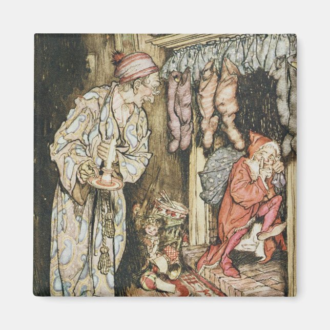 Weihnachtsbilder Magnet (Vorne)