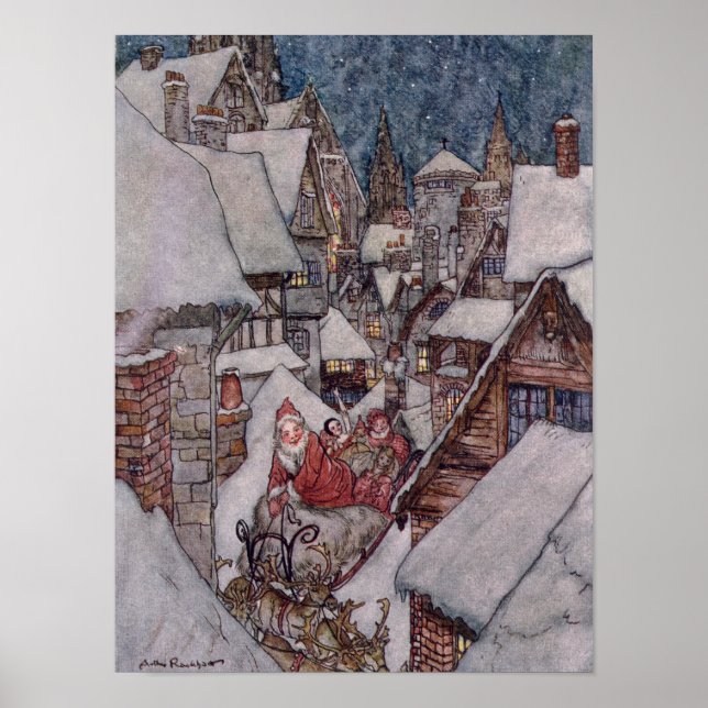 Weihnachtsbilder Poster (Vorne)