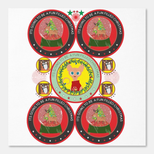 Weihnachtsbilder Tapete (Vorderseite)