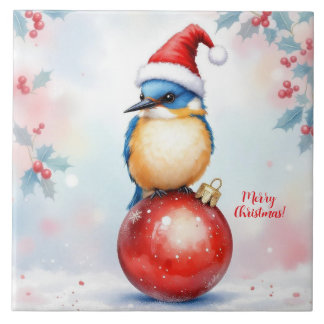 Weihnachtsbird Cermaic Tile Fliese