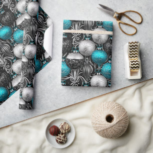 Weihnachtsbirnen Geschenkpapier