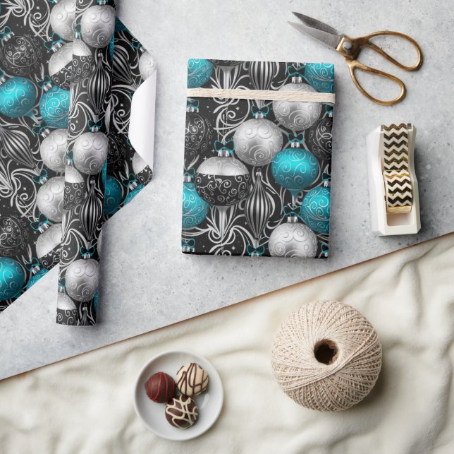 Weihnachtsbirnen Geschenkpapier (Kunsthandwerk)