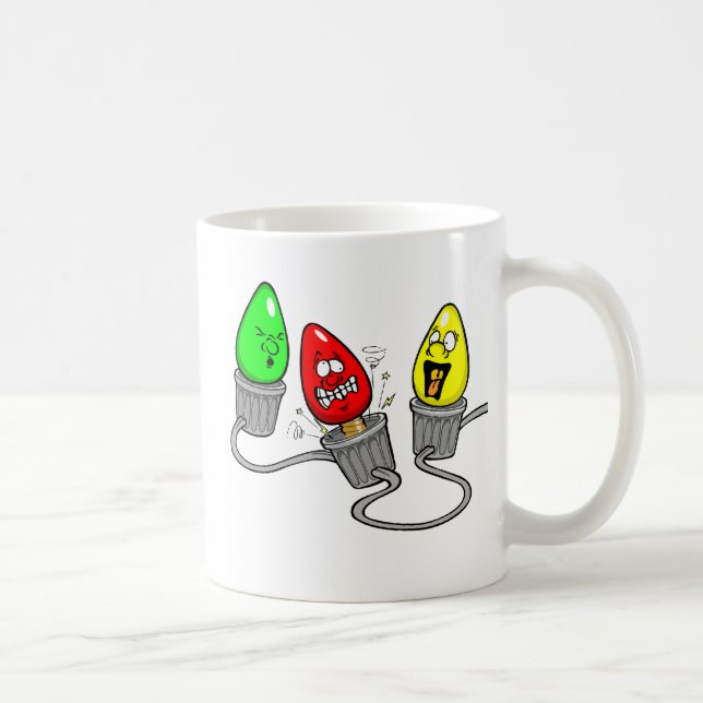 Weihnachtsbirnen Kaffeetasse (Rechts)