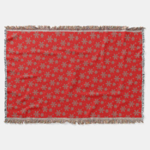 Weihnachtsblanket Holiday Snowflake Donnerschlag D Decke