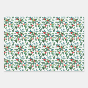 Weihnachtsblatt Geschenkpapier Set
