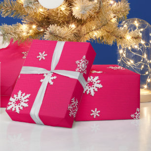 Weihnachtsblatt mit Weihnachtsfiguren Geschenkpapier