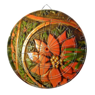 Weihnachtsblume Dartscheibe