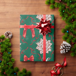 Weihnachtsbögen Geschenkpapier