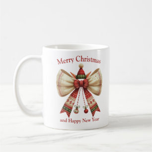 Weihnachtsbogen mit Ellenhut Kaffeetasse