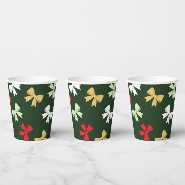Weihnachtsbögen Pappbecher (Multi)