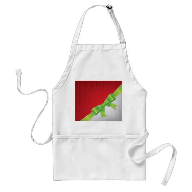 Weihnachtsbogen Schürze (Vorne)