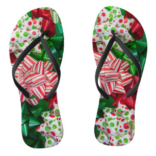Weihnachtsbohnen Flip Flops