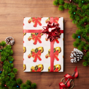 Weihnachtsbohnen Geschenkpapier