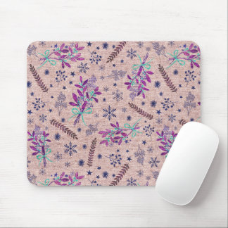 Weihnachtsbouquet - Dusty Rose Mousepad