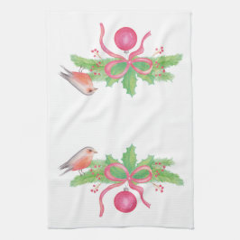 Weihnachtsbouquet Geschirrtuch