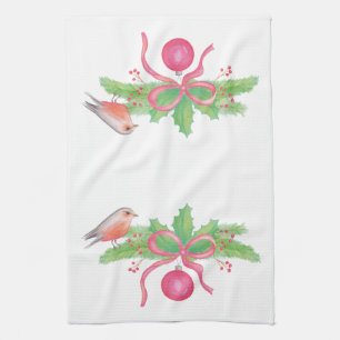 Weihnachtsbouquet Geschirrtuch