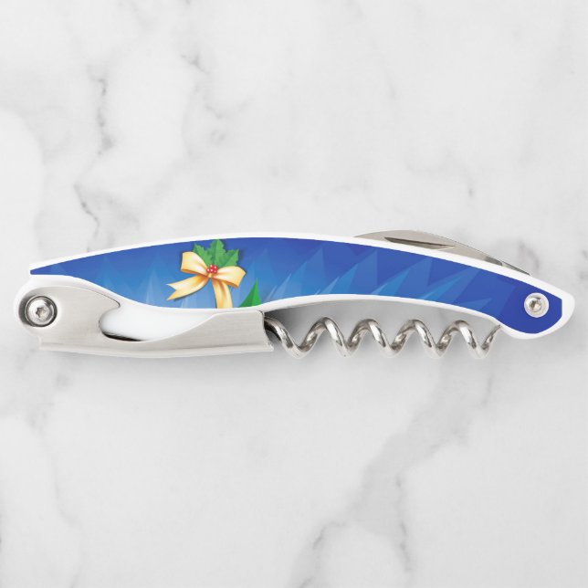 Weihnachtsbow Kellnermesser (Vorderseite)