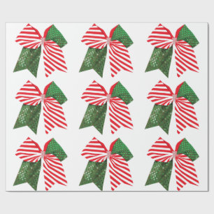 Weihnachtsbow-Wrapping-Papier Geschenkpapier