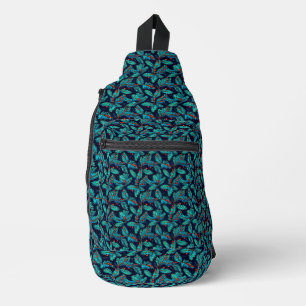 Weihnachtsbrand-Muster-82397 Crossbody Bag