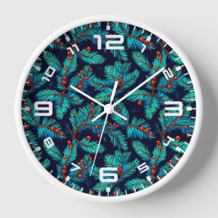 Weihnachtsbrand-Muster-82397 Uhr