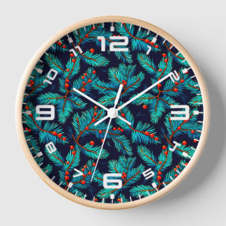 Weihnachtsbrand-Muster-82397 Uhr