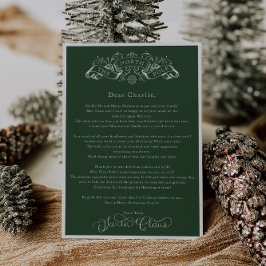 Weihnachtsbrief des Grünen Weihnachtsmannes