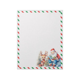 Weihnachtsbrief für Weihnachtsgeschichten Notizblock