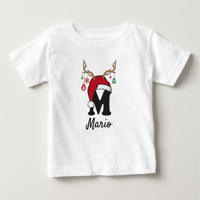 Weihnachtsbrief-Shirt für Kinder Baby T-shirt (Vorderseite)
